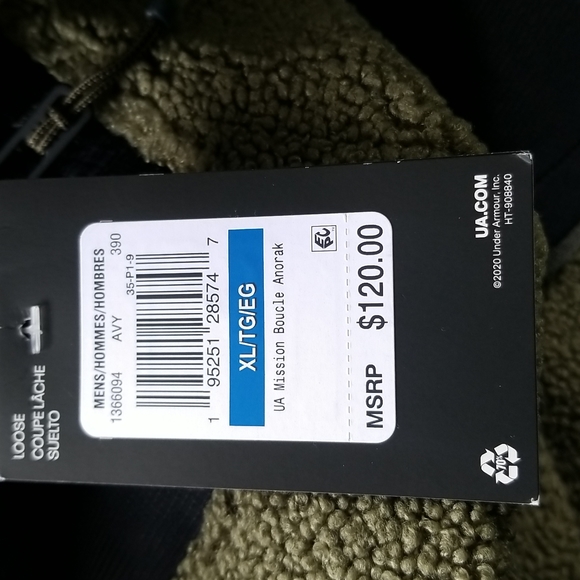 UA Mission Anorak XL - Picture 4 of 5